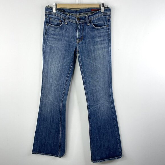 Citizens Of Humanity Jeans Womens Size 27 Ingrid Low Rise Waist Flare Denim Y2K - Picture 3 of 7